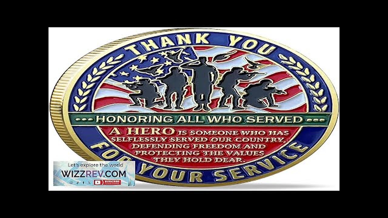 Thank You for Your Service Military Appreciation Challenge Coin (Single Coin) Review