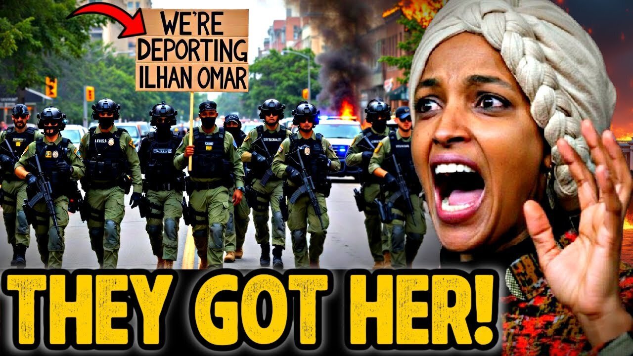 Trump FINALLY DID IT! Ilhan Omar FALLS TO PIECES as Trump SENDS Federal Agents to DEPORT Her NOW!!
