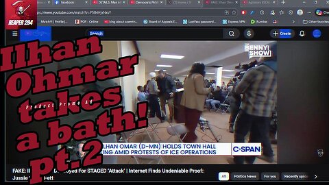 Ilhan Ohmar takes a bath pt.2