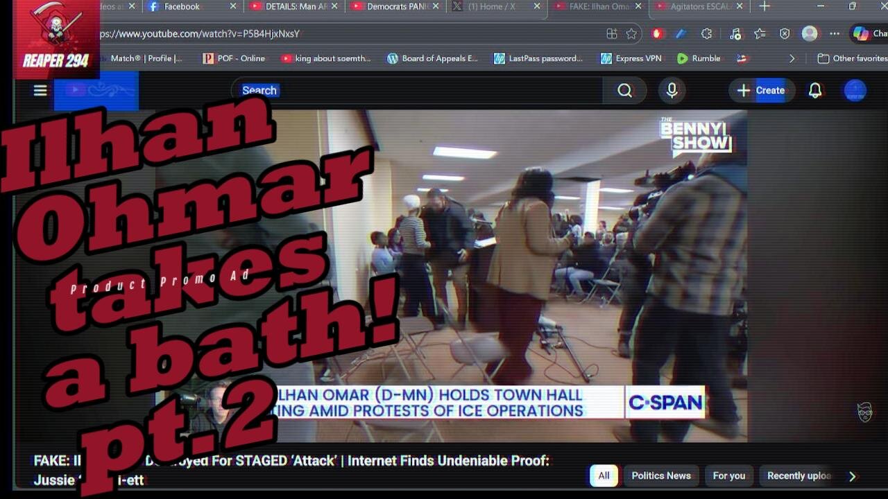 Ilhan Ohmar takes a bath pt.2