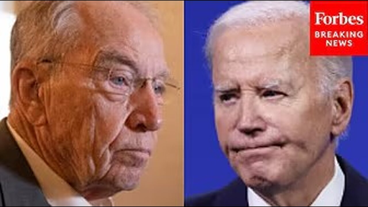 Chuck Grassley Rails Against The 'Disastrous Legacy' Of Biden-Harris Environmental Regulations