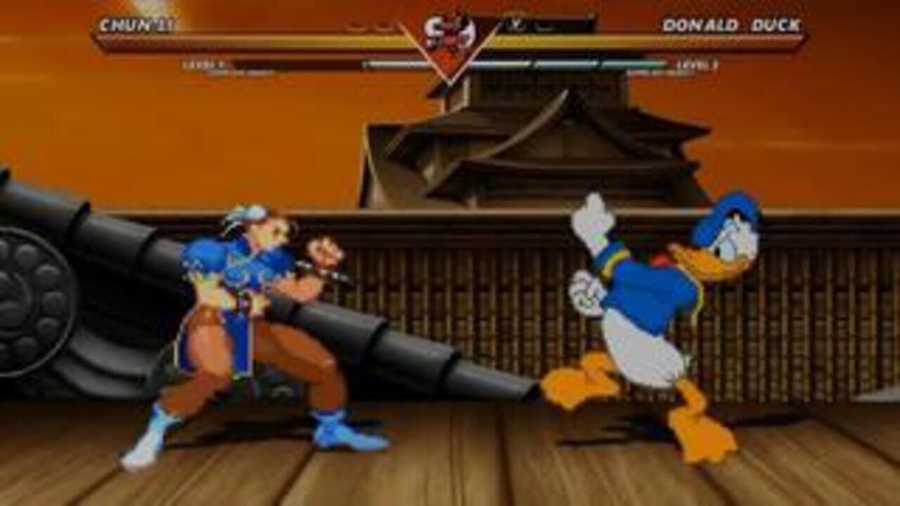 CHUN LI vs DONALD DUCK - (Hardest AI)