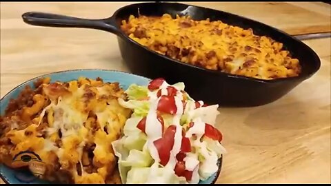 4 INGREDIENT HAMBURGER CASSEROLE - BUDGET COMFORT FOOD WEEKNIGHT DINNER 😊