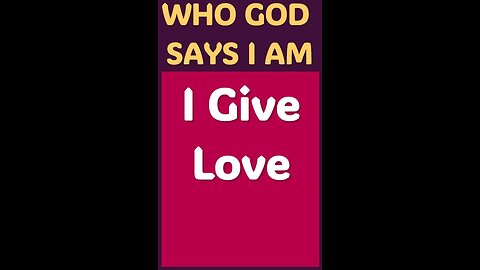 I GIVE LOVE #wordofgod #JESUS #peace #GOD #grace #kindness #love #forgiveness #HOLYSPIRIT #life