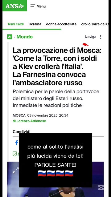 la notizia del giorno