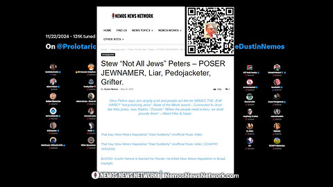 VH Friend Stew Peters MICKELBERG Confronts Dustin Nemos - Immediately Regrets It