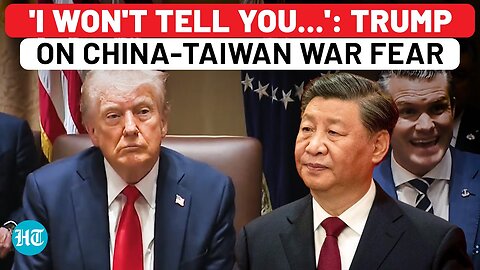 Trump's Surprising Answer To Fear Of China Attacking Taiwan Soon 'I Won't Say…' USA Xi Jinping