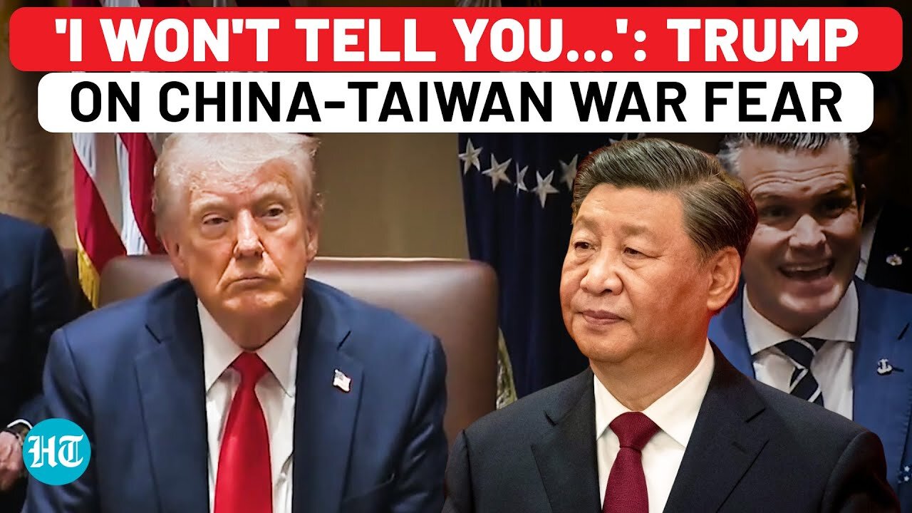 Trump's Surprising Answer To Fear Of China Attacking Taiwan Soon 'I Won't Say…' USA Xi Jinping