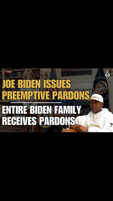 President Joe Biden Pardons Entire Biden Family. #TheBag💰