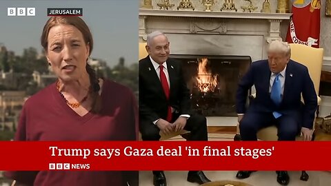 Trump pushing new Israel-Gaza peace plan in talks with Benjamin Netanyahu 