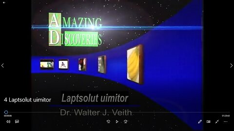 4. Walter Veith. Laptsolut uimitor.