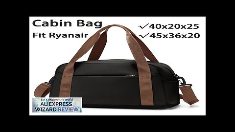 Cabin Bag 40x20x25 Ryanair 45x36x20 Large Maximum Hand Luggage for Men Review