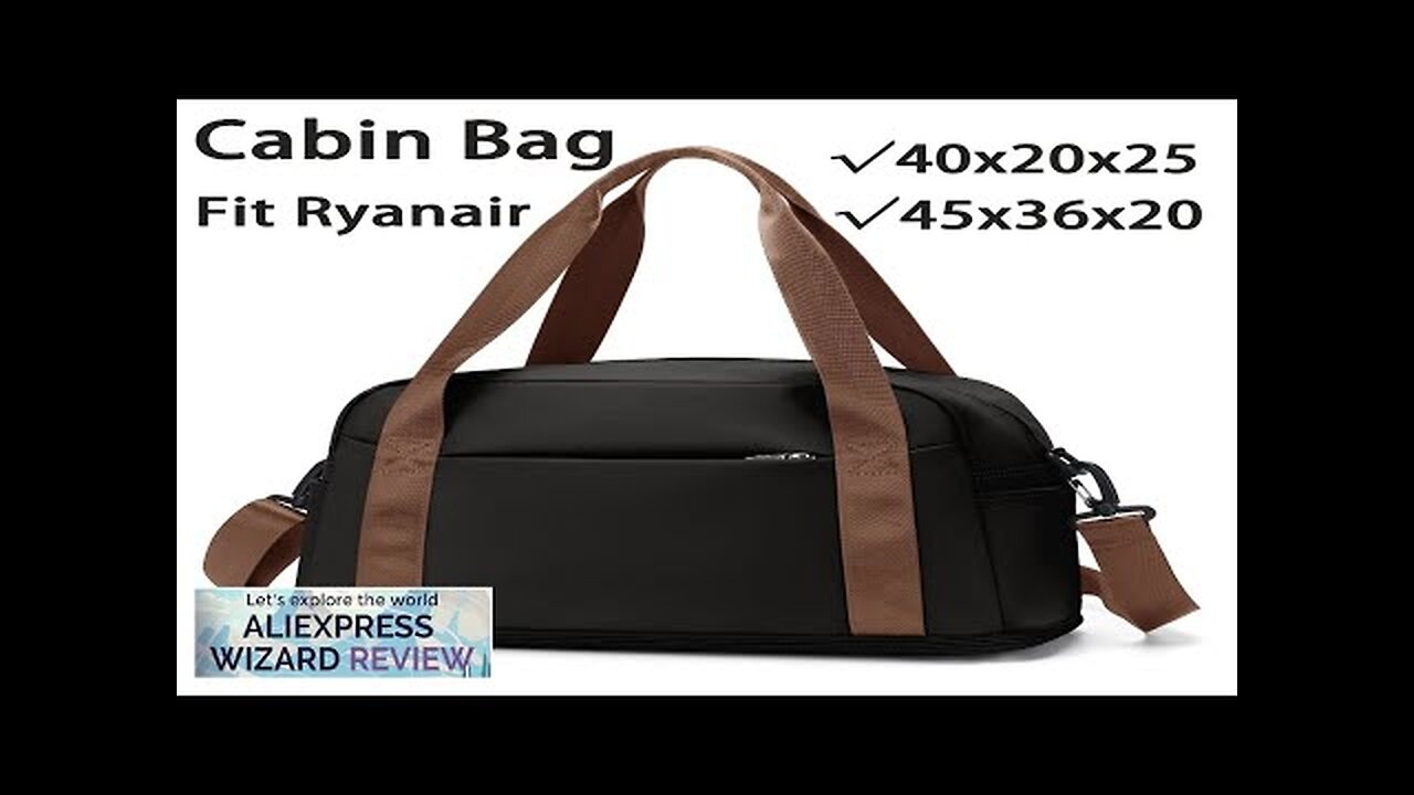 Cabin Bag 40x20x25 Ryanair 45x36x20 Large Maximum Hand Luggage for Men Review