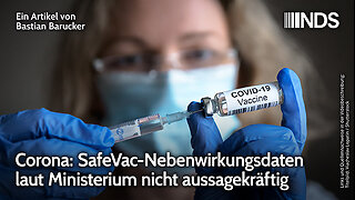 Corona: SafeVac-Nebenwirkungsdaten laut Ministerium nicht aussagekräftig | Bastian Barucker | NDS