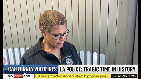 LA’s Mayor Left Speechless When Asked Questions About Her Actions Amid Wildfire Destruction