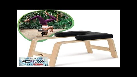 FeetUp The Original Yoga Headstand Bench Vegan Handstand Trainer Bench Review