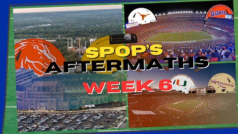 Week 6 AfterMaths | Penn State & Texas Fall | Bama Hands Vandy's 1st L | 51 Game Recap