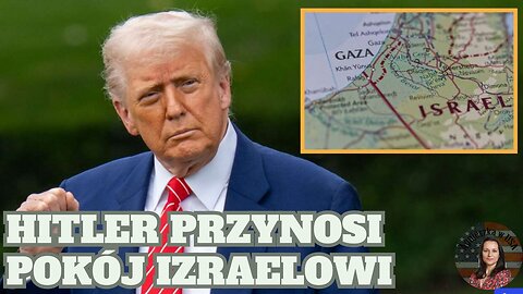 Hitler przynosi pokój Izraelowi. Babylon Bee. Z przymrużeniem oka.