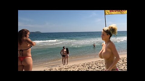 Peterpan on treaser^ hunt🇧🇷 Rio de Janeiro Leblon Beach"4k #trending