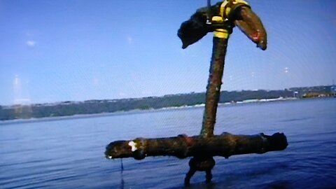 Found missing anchor in Tacoma Narrows from 17th century in WA Museum
