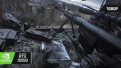 Modern Warfare Remastered "All Ghillied Up" Sniper Mission RTX 3050 MAX Settings Gameplay