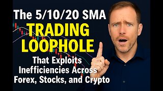 The 5/10/20 SMA TRADING LOOPHOLE That Exploits Inefficiencies Across Forex, Stocks, and Crypto