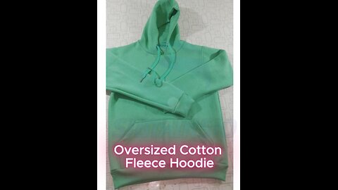 Men Oversized Cotton Fleece Hoodie – Soft, Stylish & Cozy