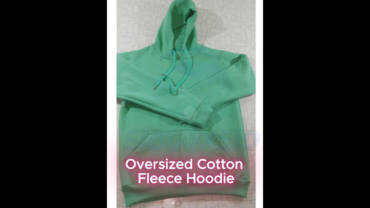 Men Oversized Cotton Fleece Hoodie – Soft, Stylish & Cozy