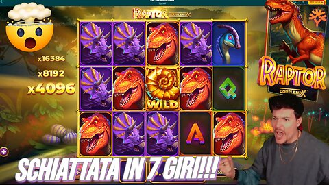 🤯10.000€ IN 7 SPIN! RAPTOR SCHIATTATA!🔥