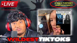 Mysterious and Creepy Tiktok Videos Live Stream with Tedi (pt. 55)