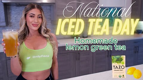 Homemade Iced Tea!