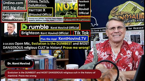 Open MicEvolution is the DUMBEST and MOST DANGEROUS religious cult in the history of mankind. Prove me wrong