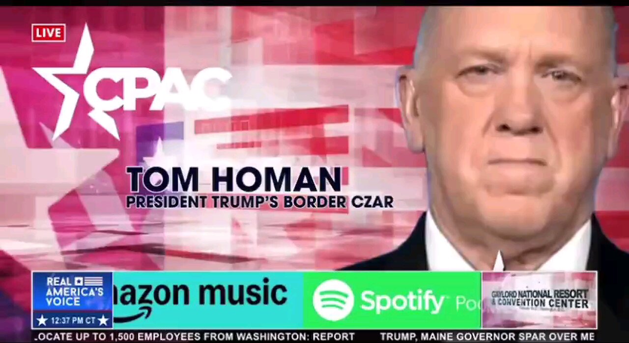 Dammmmmmmmmmmmmmn Tom Homan 🔥