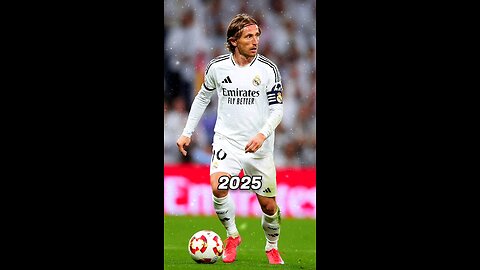 Evolution of Luka Modric (2003 - 2025)