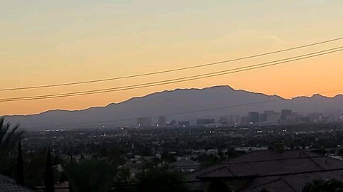 Did you SEE tonight's Las Vegas sunset? Check THIS out! 10.27.2025 #follow #lasvegas #travel #gaming