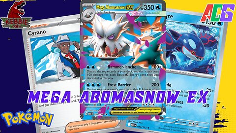 Mega Abomasnow EX | Pokemon TCG Live | Standard Gameplay | Mega Evolutions
