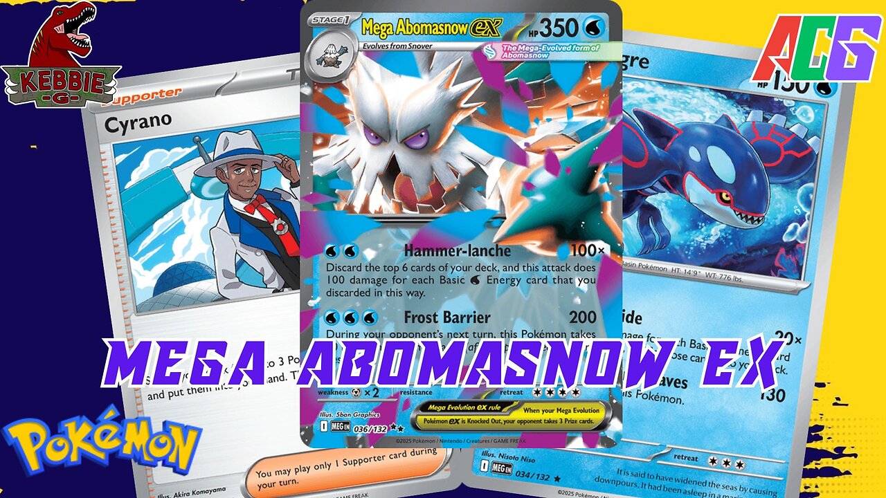 Mega Abomasnow EX | Pokemon TCG Live | Standard Gameplay | Mega Evolutions