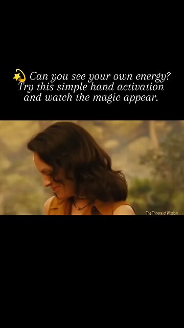 Can You See Your Own Energy? Try This Simple Hand Activation & See What Appears?