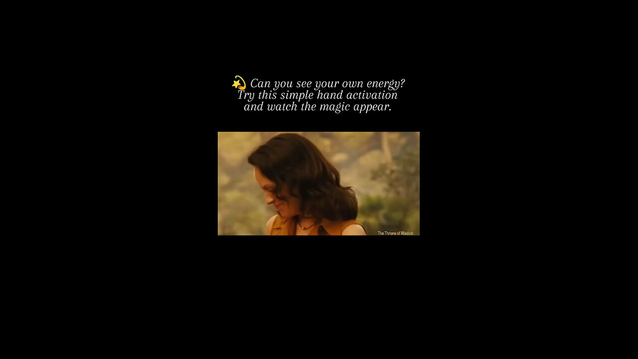 Can You See Your Own Energy? Try This Simple Hand Activation & See What Appears?