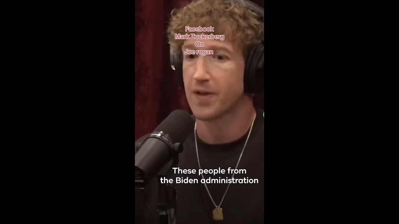 Mark Zuckerberg admits that democrats stop him