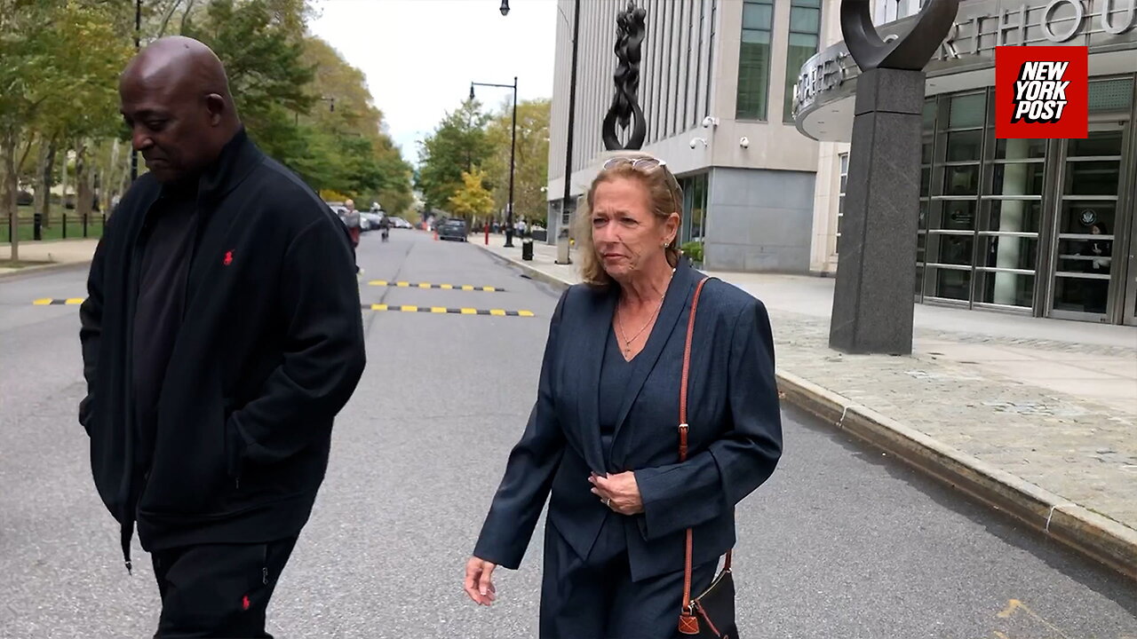 Lori Zeno, founder of NYC free legal defense group, leaves court following fraud charges