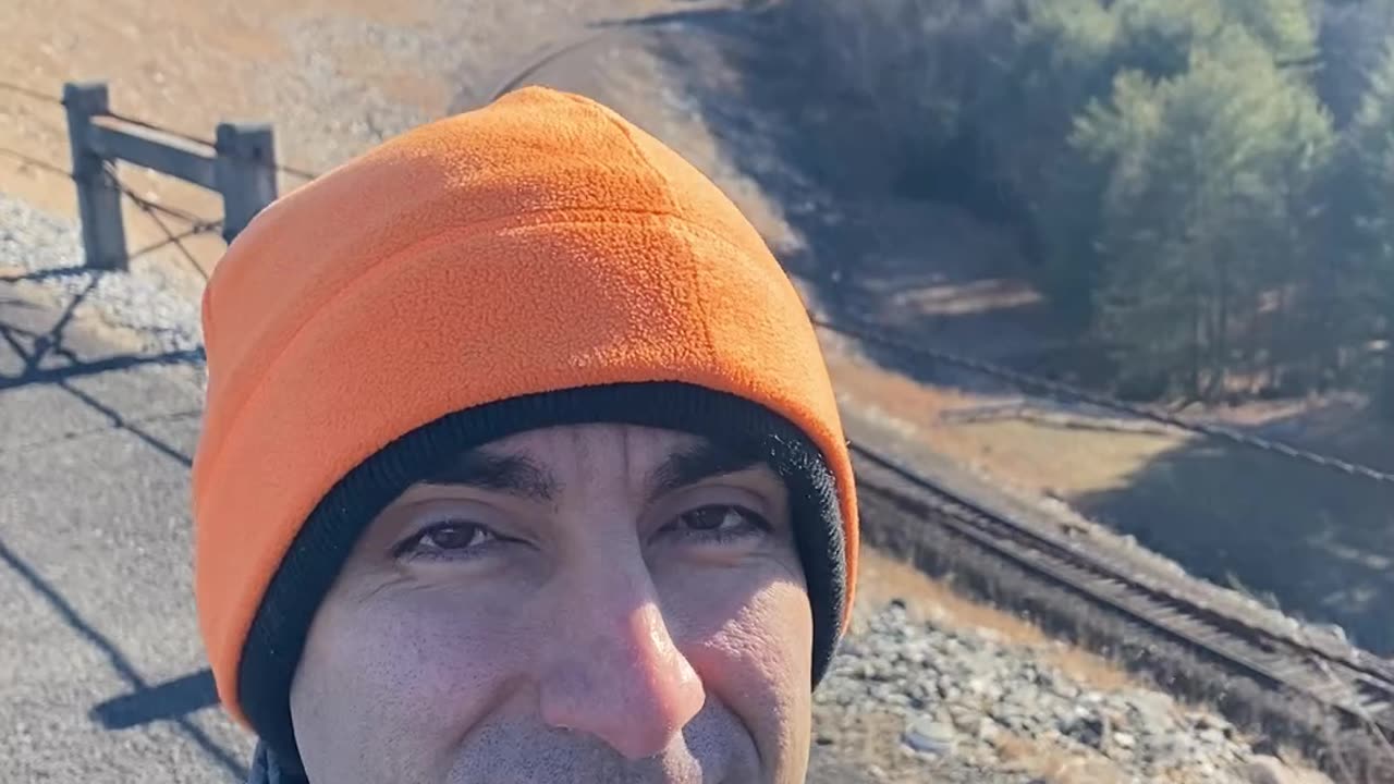 COOL MOMENT AND MOUNTAIN VIEW!