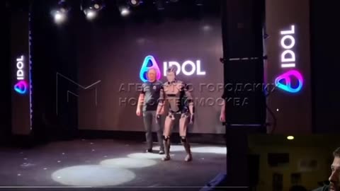 Russia Unveils It's First Humanoid Robot (acts like Biden)