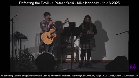 Defeating the Devil - 1 Peter 1:8-14 - Mike Kennedy - 11-16-2025