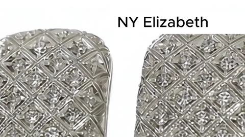 Diamond Clip-On Earrings