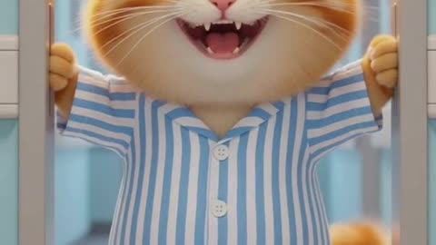 The Cutest Hospital Patient You’ll See Today 😹🏥🐾