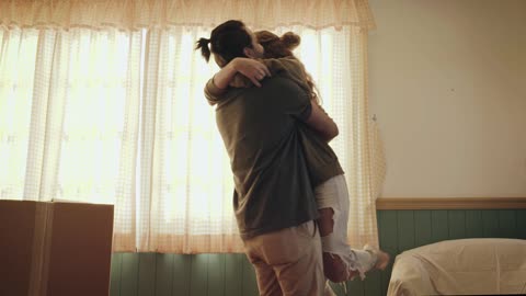 Happy couples hugging tight with lot of love