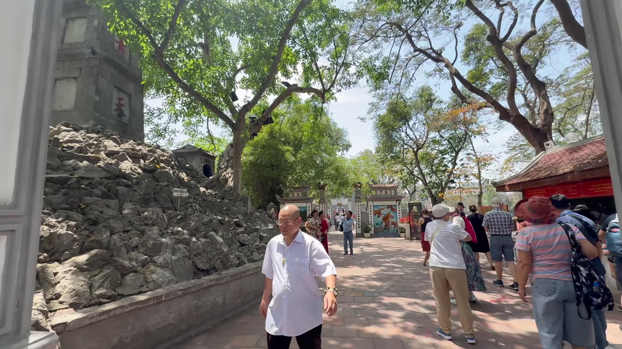 Ngoc Son Temple in Hanoi, Vietnam