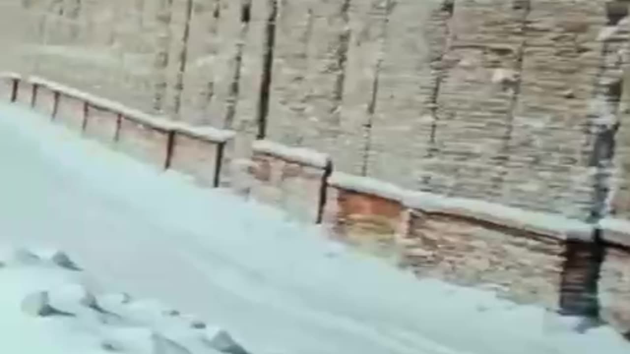 Ancient mysterious Wall in Russia