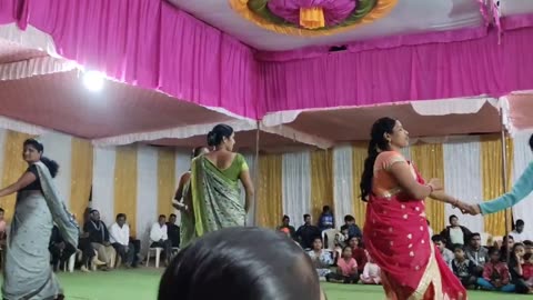 Sahuli maharashtra women dance in BHAGWAT